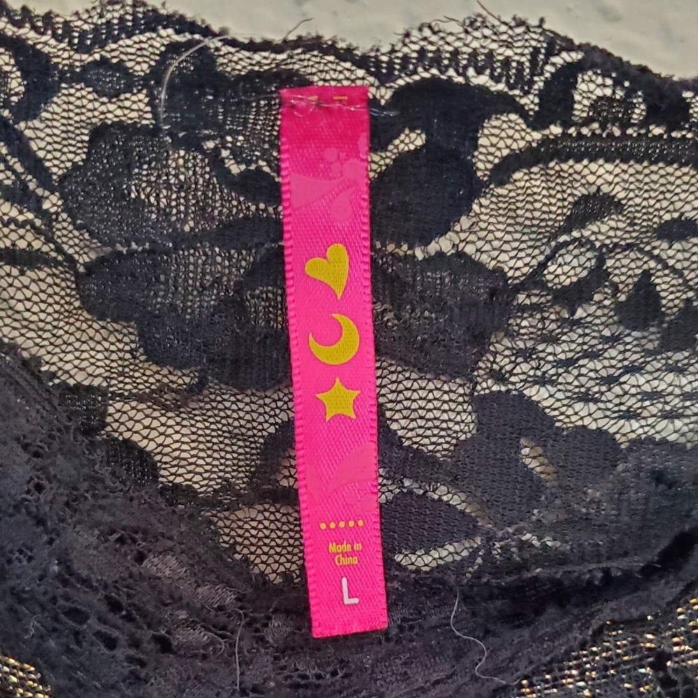 LACE Bralette Top Size L - Picture 3 of 3